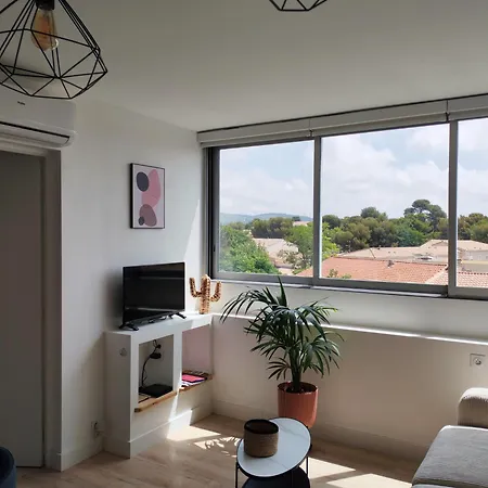 Lavande D'azur, T2, Parfait Pour Le Thermalisme, Climatisation, Parking Gratuit, Wifi, Est Compris Appartement